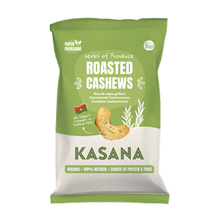 Kasana Noix de cajou grillées aux herbes de provence bio 150g - 2787